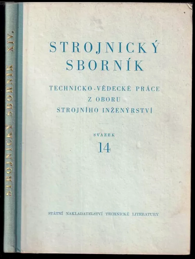 Levně Strojnický sborník (, 1957)