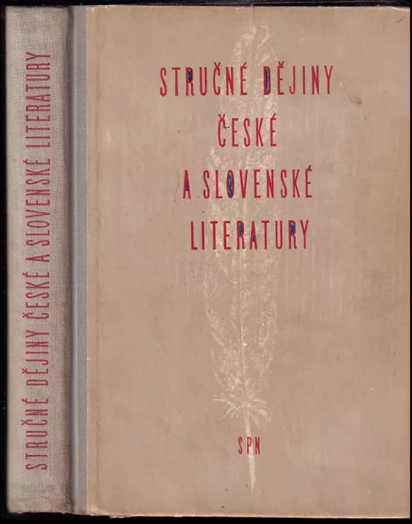 Levně Stručné dějiny české a slovenské literatury (Bohuš Balajka, 1959)
