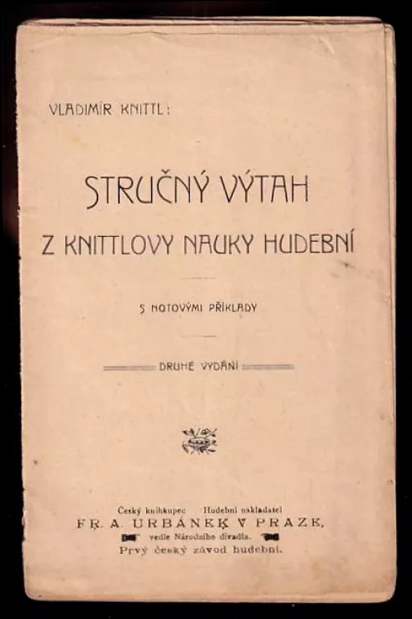Stručný výtah z Knittlovy nauky hudební (Vladimír Knittl, 1909)
