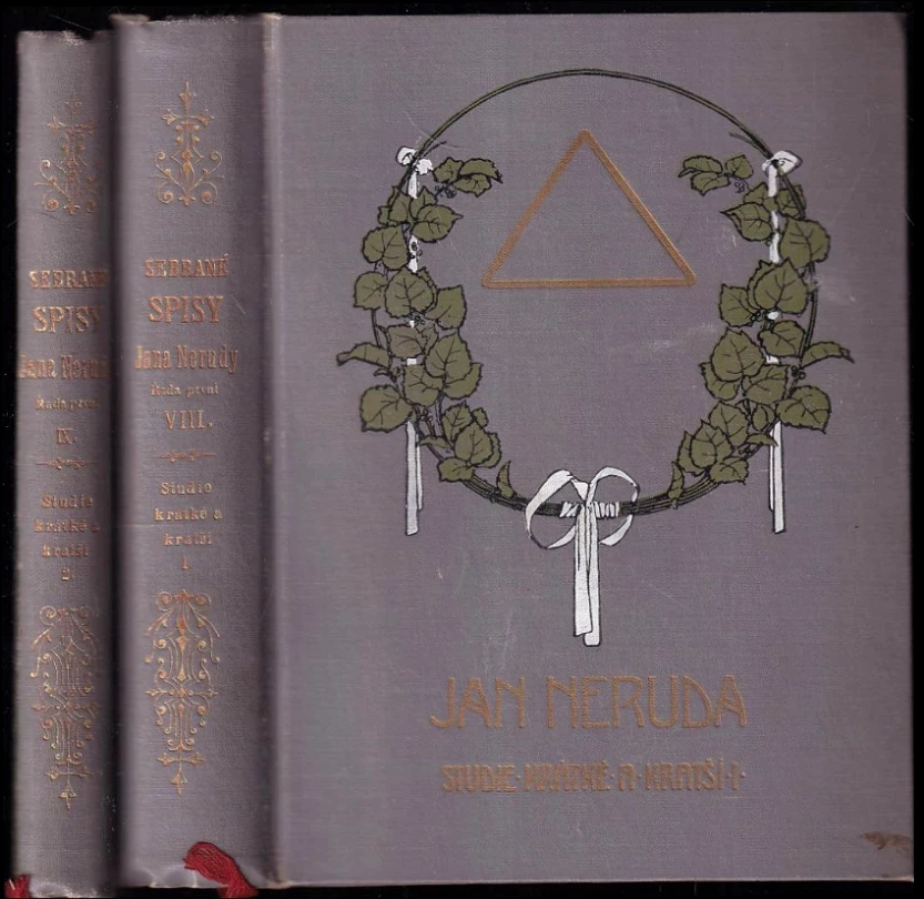 Levně Studie krátké a kratší I. + II. (Jan Neruda, 1910)