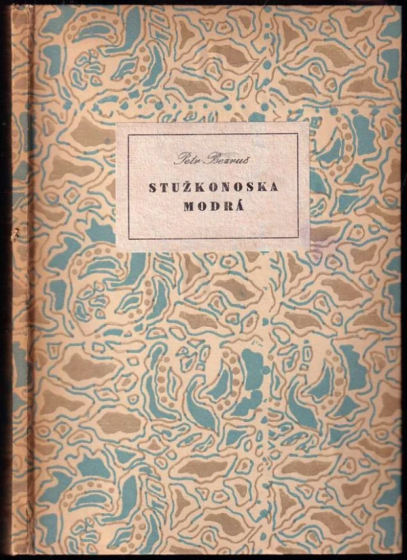 Stužkonoska modrá (Petr Bezruč, 1937)