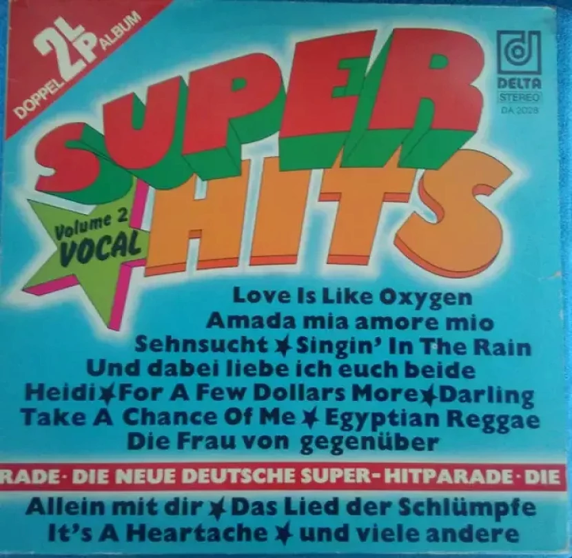 Levně Super Hits Volume 2 Vocal (2xLP) (Various, 1978)