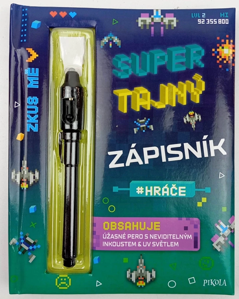 Levně Super tajný zápisník #hráče (, 2021)