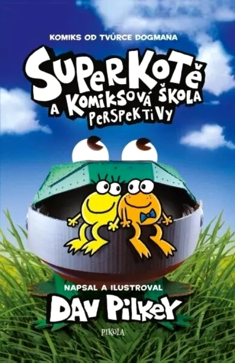 Superkotě a komiksová škola (Dav Pilkey, 2023)