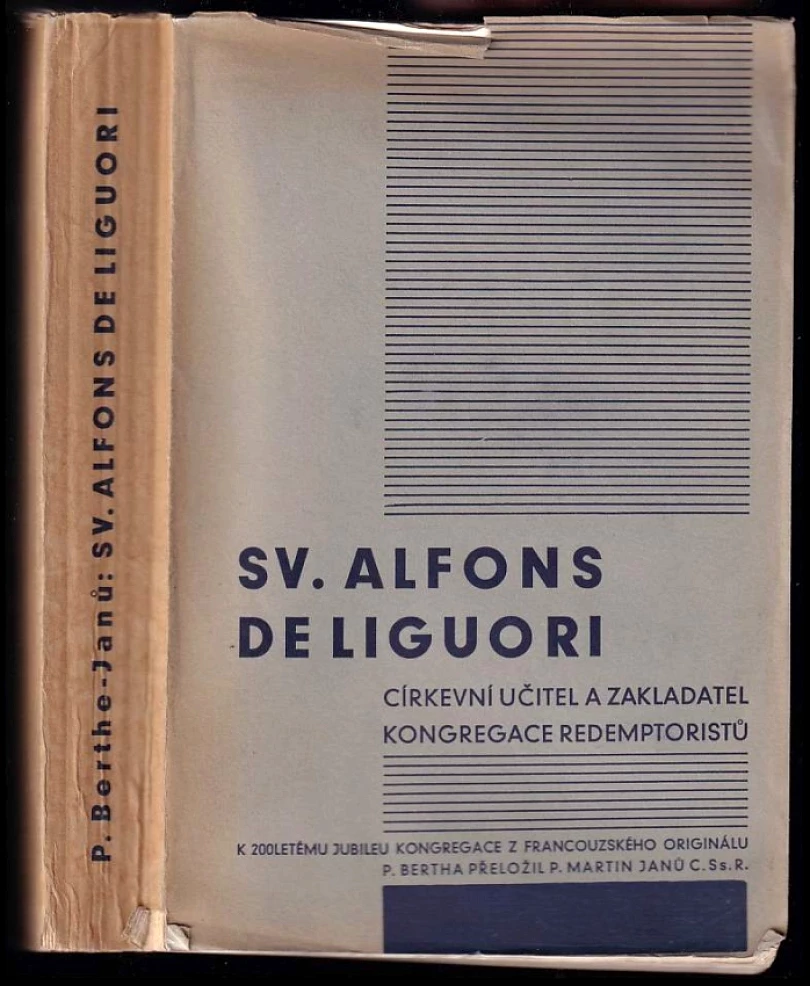 Levně Sv. Alfons de Liguori (Martin Janů, 1931)
