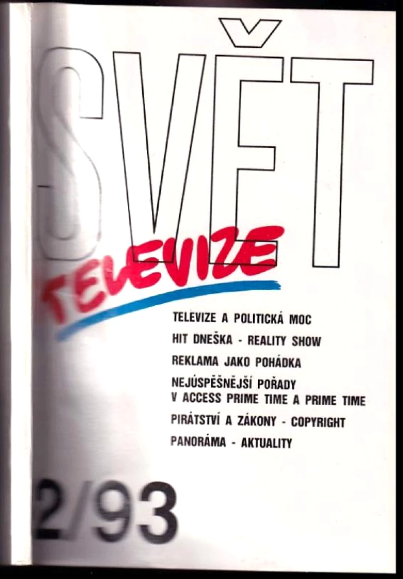Svět televize Ročník 21/číslo 2/1993 (, 1993)