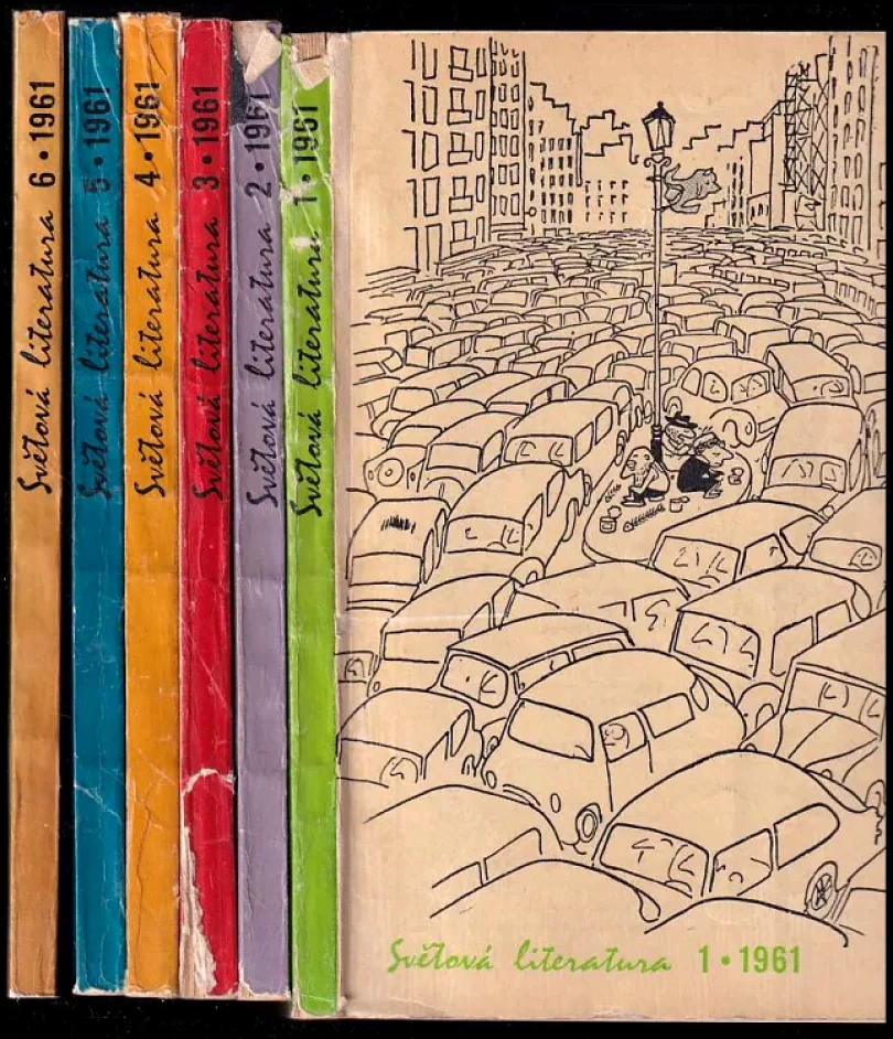 Levně Světová literatura 1961 - čísla 1 - 6 - KOMPLETNÍ ROČNÍK (Jan Řezáč, 1961)