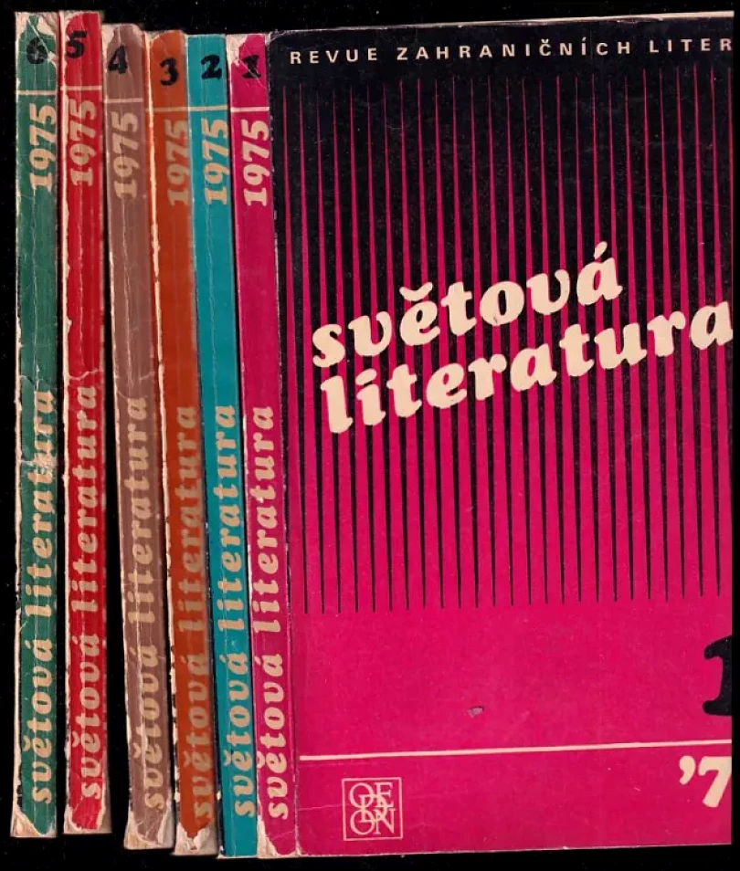 Levně Světová literatura 1975 - ročník 20. - čísla 1 - 6 - KOMPLETNÍ ROČNÍK (Karel Boušek, 1975)
