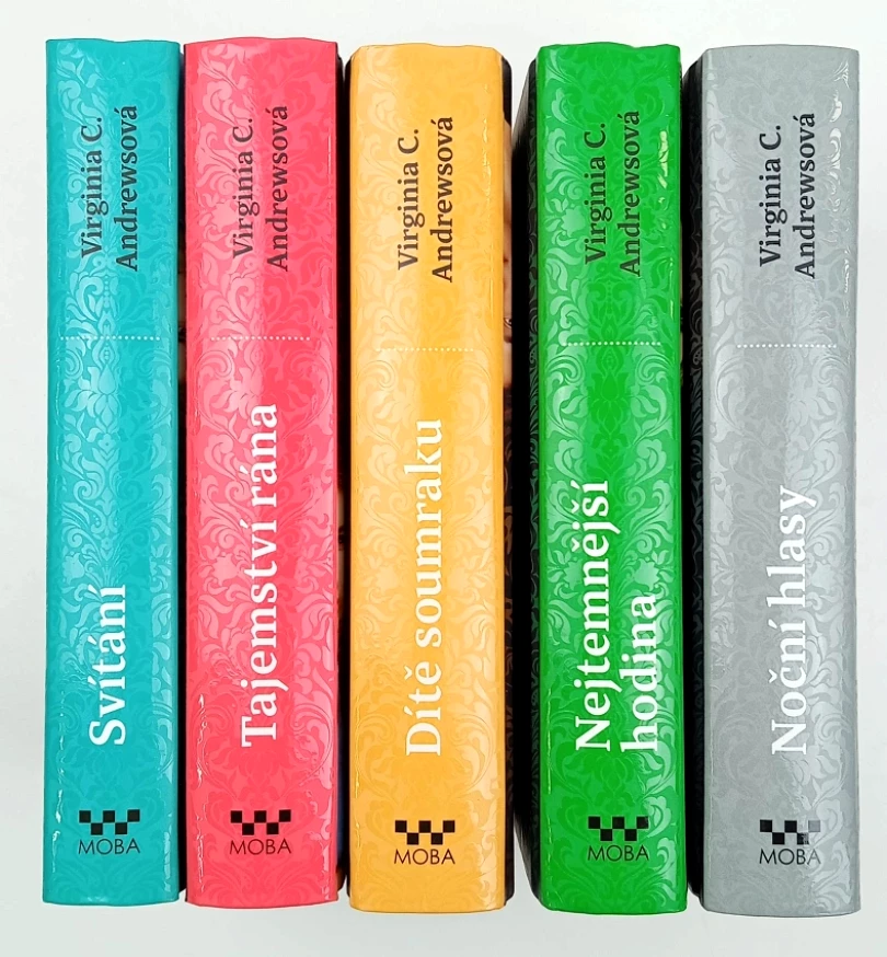 Svítání 1 - 5 - KOMPLET - Svítání + Nejtemnější hodina + Dítě soumraku + Tajemství rána : Díl 1-5 (V. C Andrews, 2017)