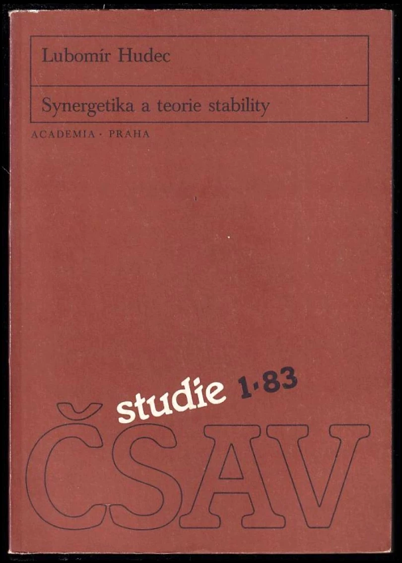 Synergetika a teorie stability (Lubomír Hudec, 1983)