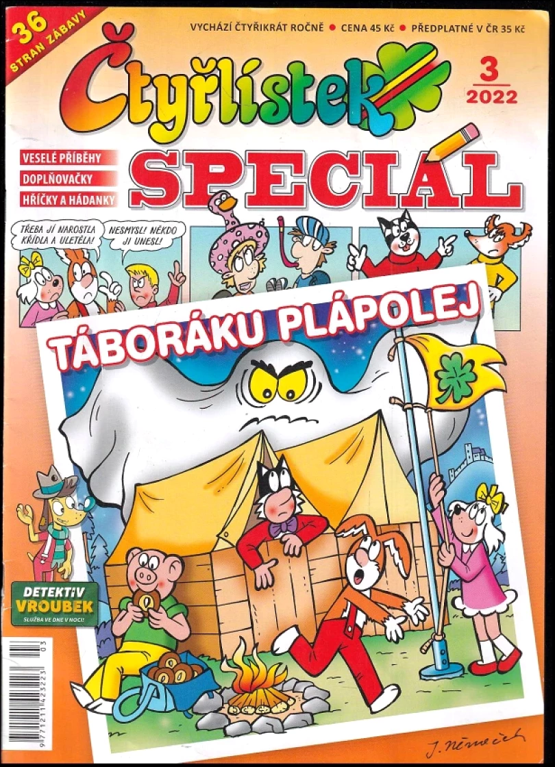 Levně Táboráku plápolej - Čtyřlístek speciál 3 / 2022 (Richard Svitalský, 2022)