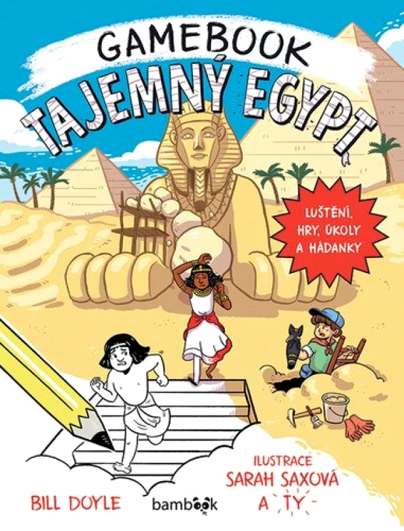 Levně Tajemný Egypt GAMEBOOK (Bill Doyle,, 2026)