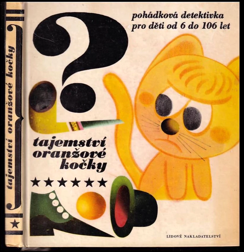 Levně Tajemství oranžové kočky (Zdeněk Karel Slabý, 1968)