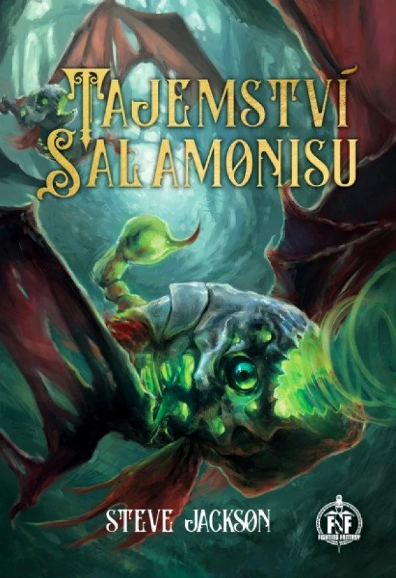 Tajemství Salamonisu (gamebook) (Steve Jackson, 2025)