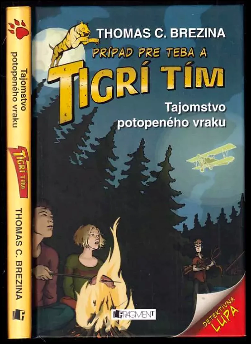 Tajomstvo potopeného vraku + detektivní lupa (Thomas C. Brezina, 2009)