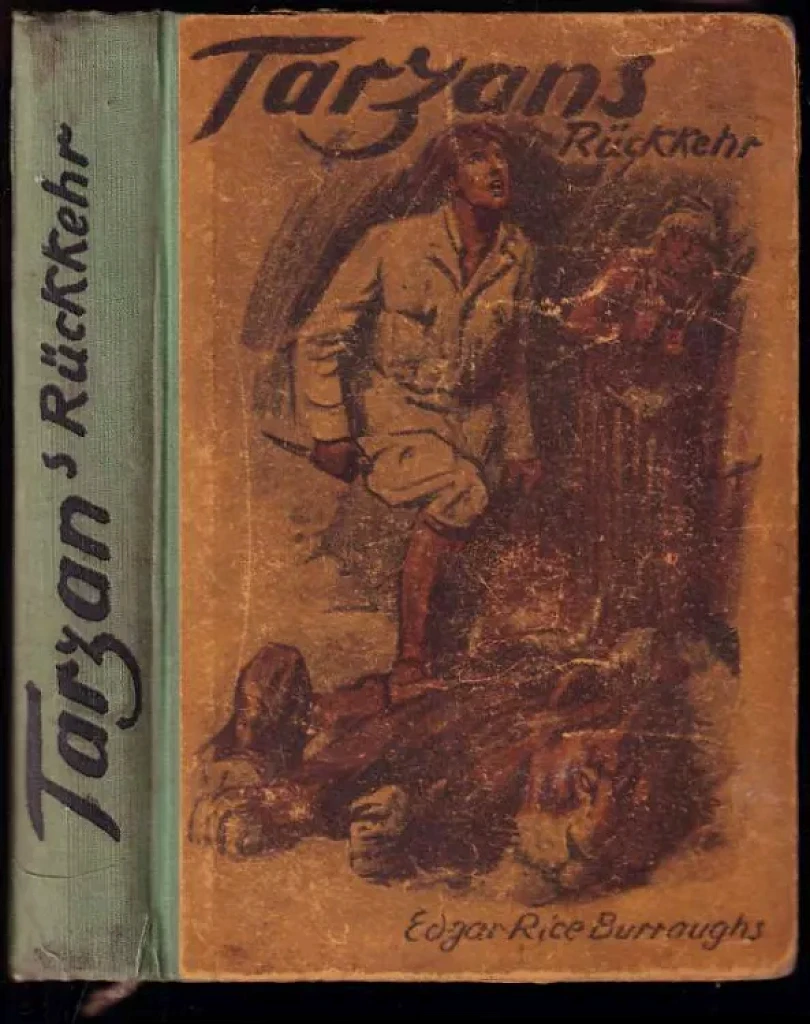 Levně Tarzans Rückkehr in de Urwald (Edgar Rice Burroughs, )