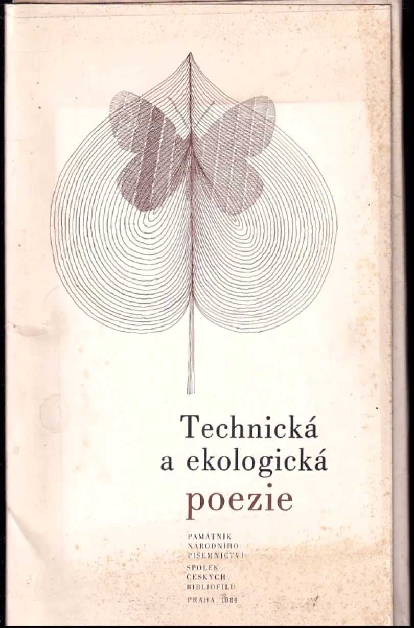 Levně Technická a ekologická poezie DEDIKACE / PODPIS MIROSLAV KLIVAR MIROSLAVU HOLUBOVI (Miroslav Klivar, 1984)