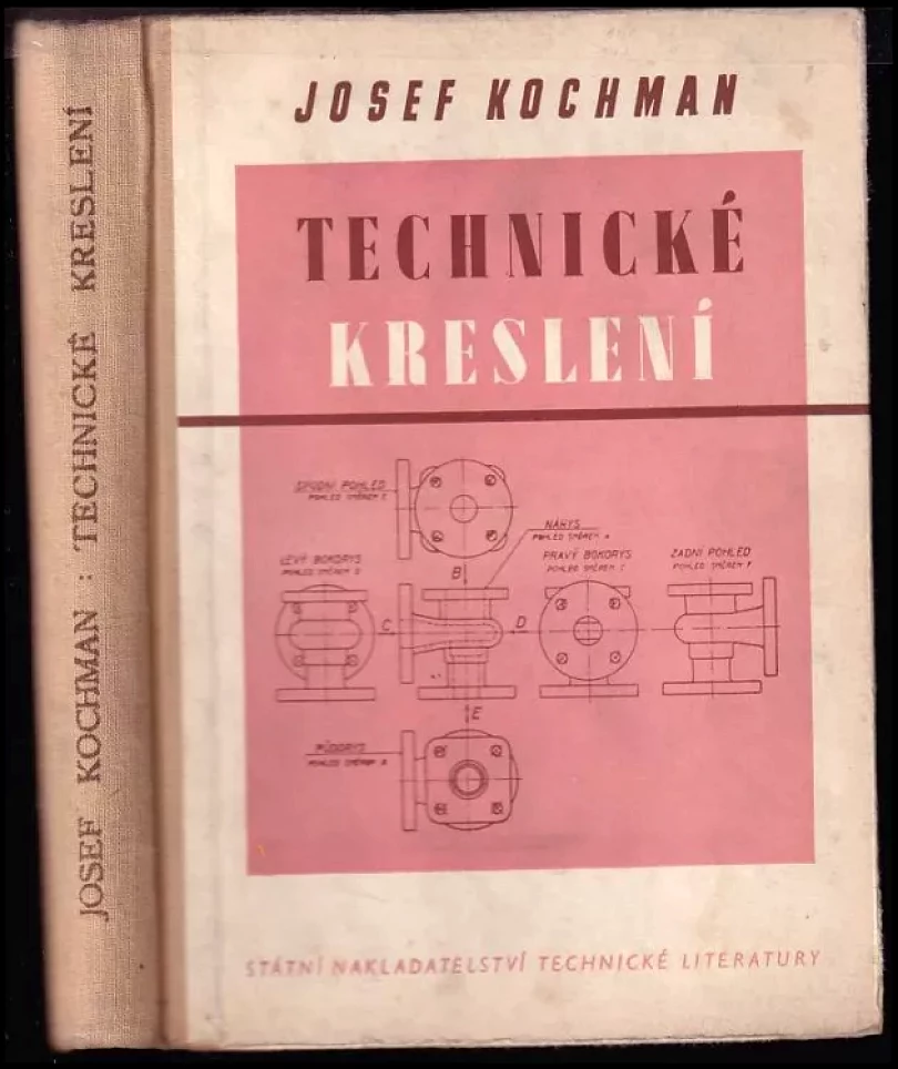 Levně Technické kreslení (Josef Kochman, 1954)