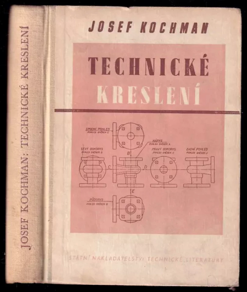 Levně Technické kreslení (Josef Kochman, 1955)