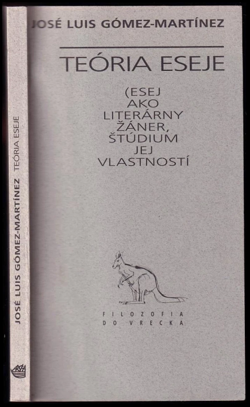 Teória eseje (José Luis Gómez-Martínez, 1996)