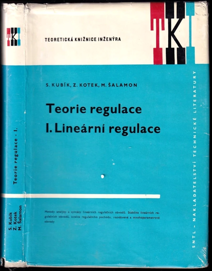 Levně Teorie regulace (Zdeněk Kotek, 1974)