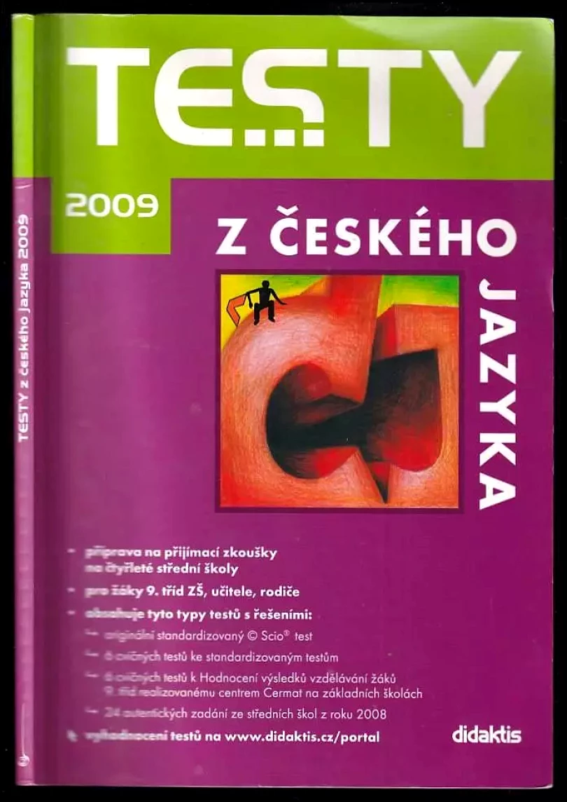 Testy z českého jazyka 2009 (Kateřina Vašutová, 2008)