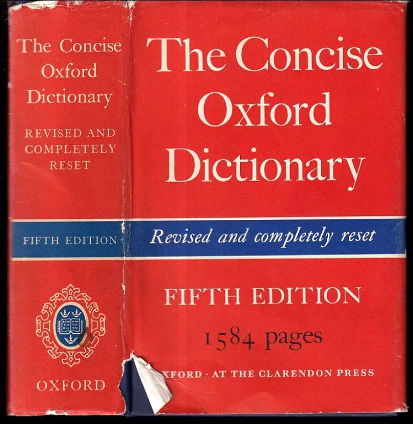 Levně The Concise Oxford Dictionary (Oxford, )