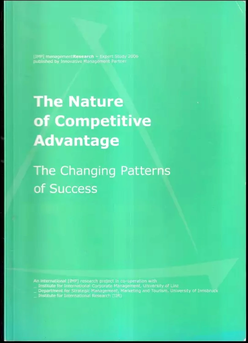 Levně The nature of competitive advantage (, 2005)