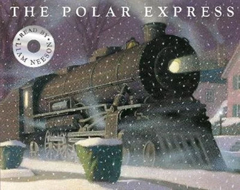 Levně The Polar Express : with Audio CD Read by Liam Neeson (Allsburg Van, 2017)