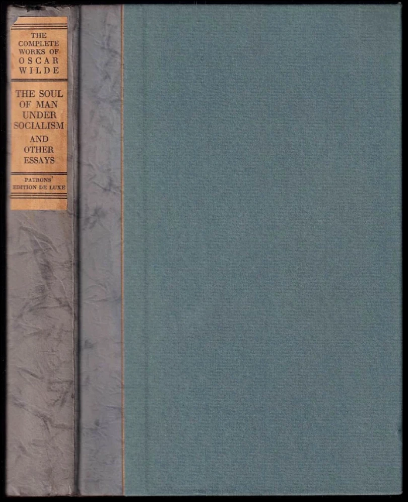 Levně The Soul of Man Under Socialism, The Complete Works of Oscar Wilde Volume X. (Oscar Wilde, 1923)