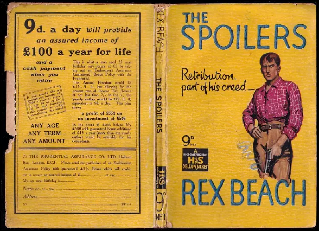 Levně The Spoilers (Rex Beach, 1926)