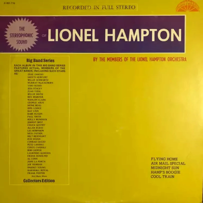 Levně The Stereophonic Sound Of Lionel Hampton By The Members Of The Lionel Hampton Orchestra (Members Of The Lionel Hampton Orchestra, )