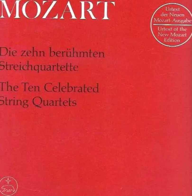 The ten Celebrated String Quartets (Amadeus Wolfgang Mozart, 1962)