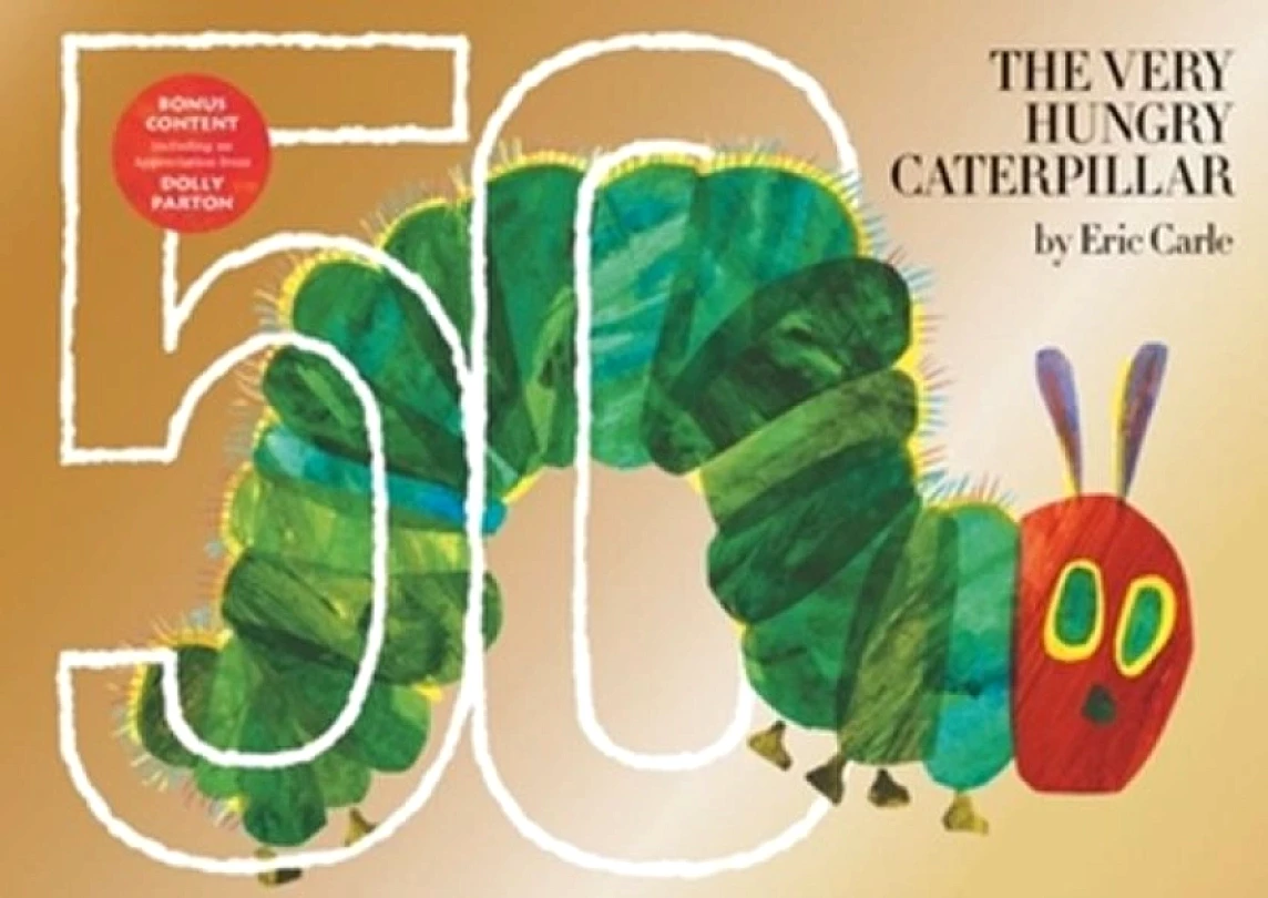 The Very Hungry Caterpillar : 50th Anniversary Golden Edition (Eric Carle, 2018)
