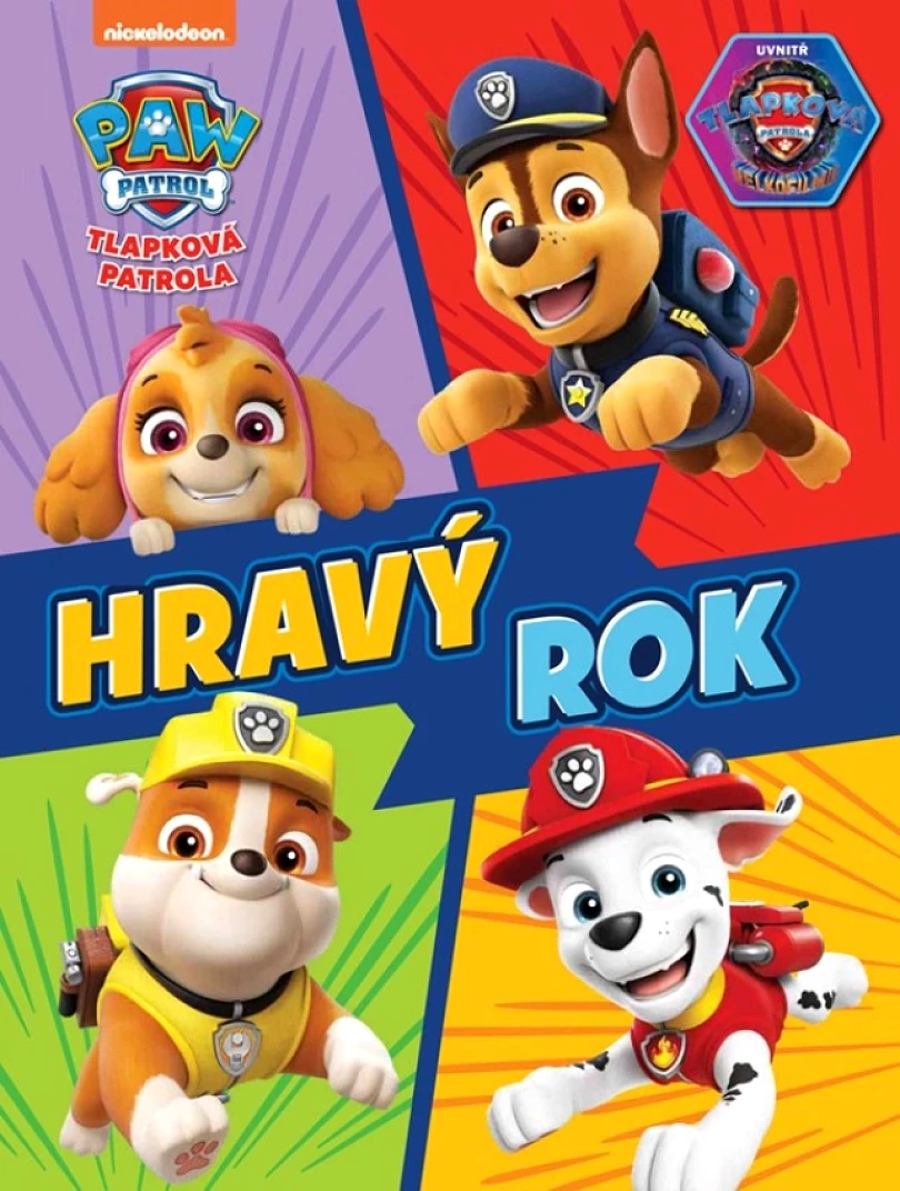 Levně Tlapková patrola - Hravý rok (kolektiv, 2024)