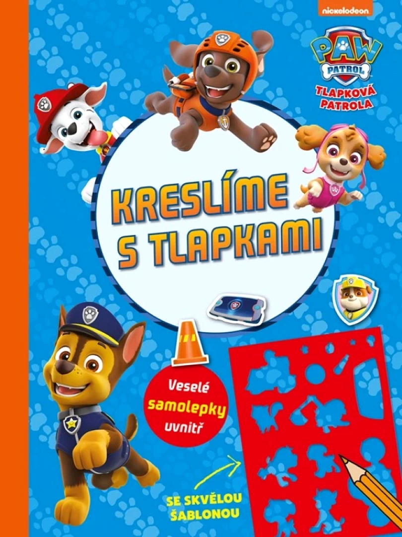 Levně Tlapková patrola - Kreslíme s tlapkami (Kolektiv kolektiv,, 2024)