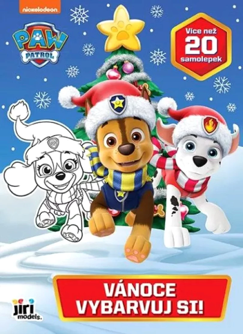 Tlapková patrola Vánoce Vybarvuj si! (, 2024)