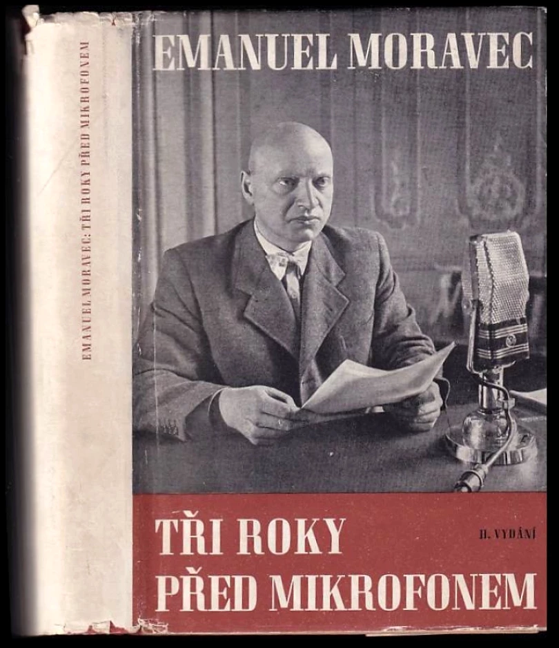 Levně Tři roky před mikrofonem (Emanuel Moravec, 1942)