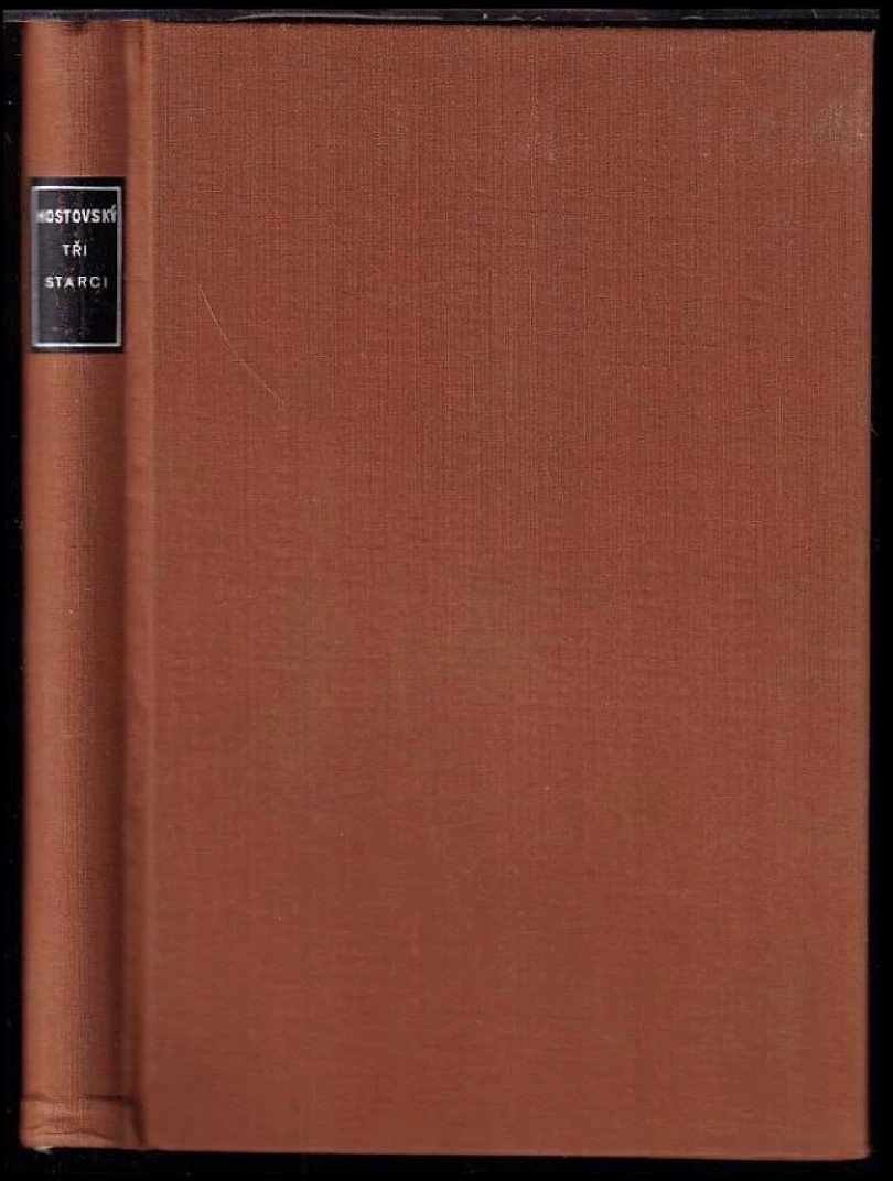 Levně Tři starci (Egon Hostovský, 1938)