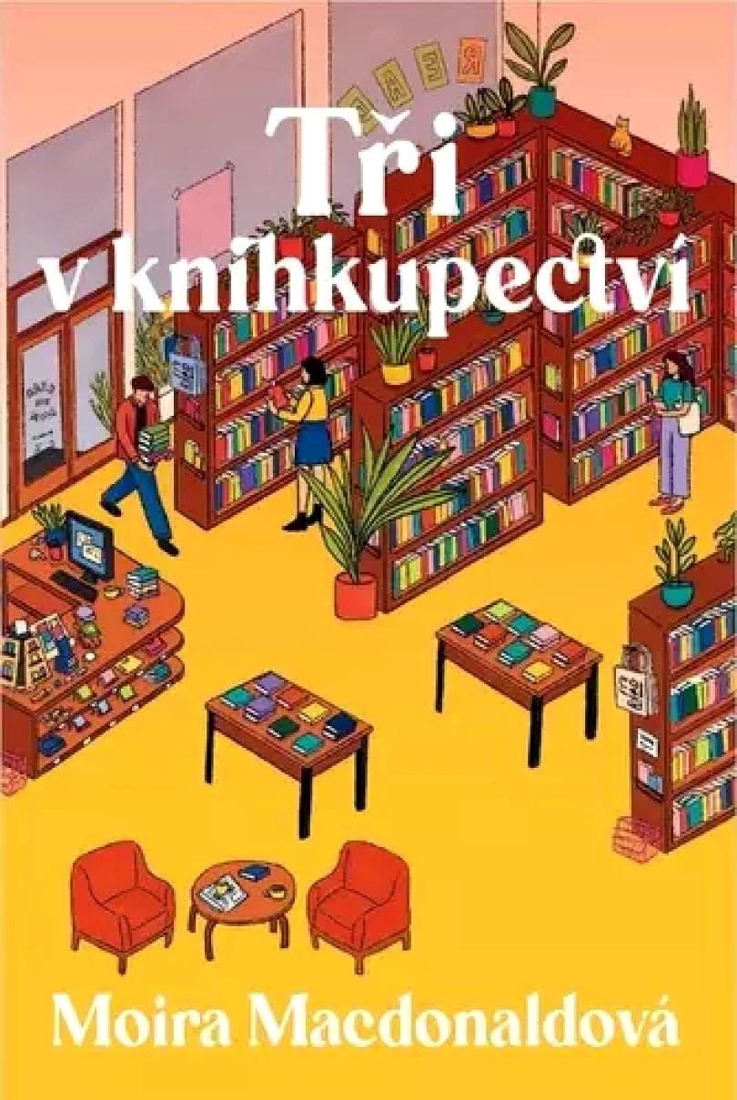 Tři v knihkupectví (Moira MacDonald, 2025)