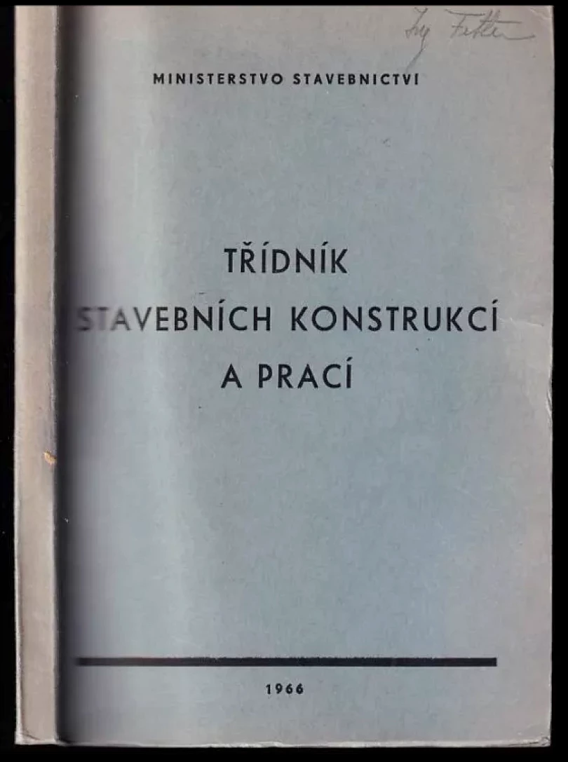 Třídník stavebních konstrukcí a prací (, 1966)