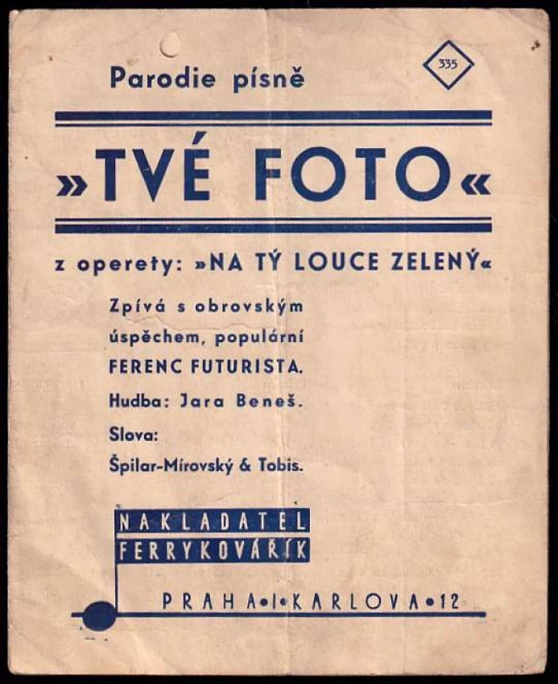 Levně Tvé foto (Jára Beneš, 1935)