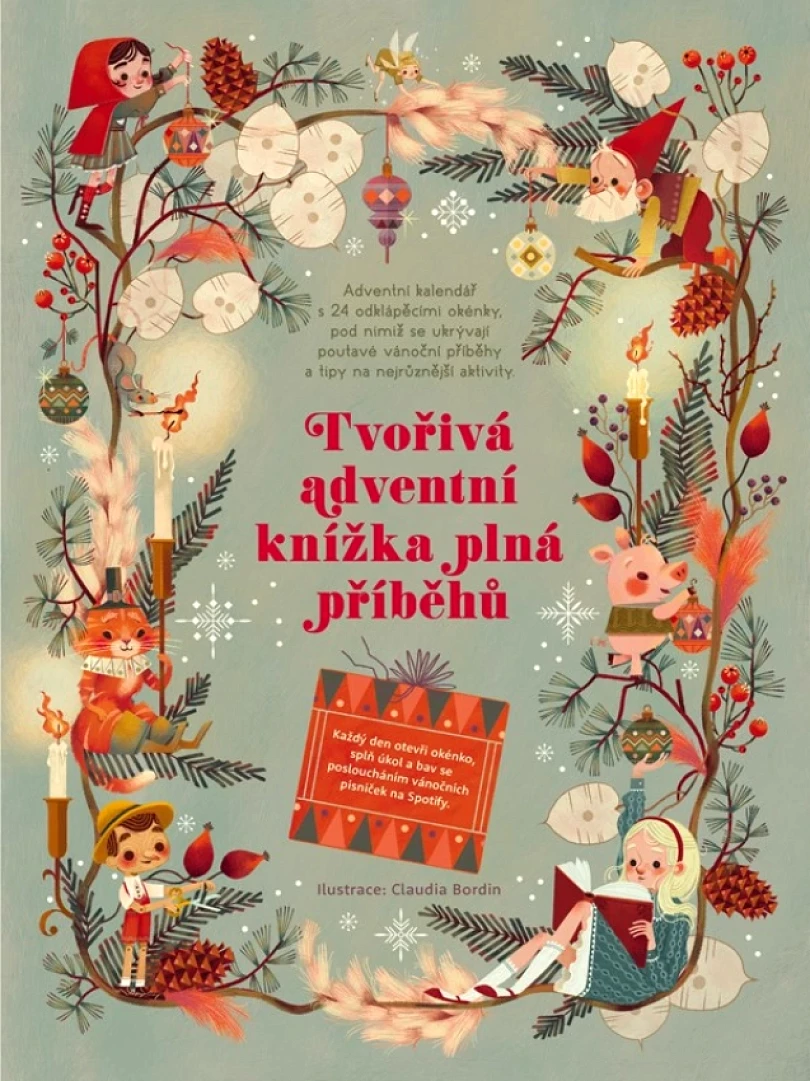 Tvořivá adventní knížka plná příběhů (Francia Giada, 2024)