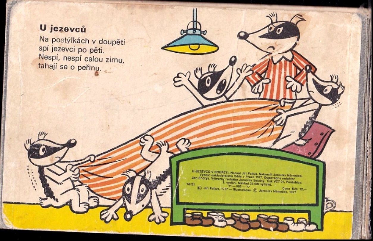 U jezevců v doupěti (Jaroslav Němeček, 1977)