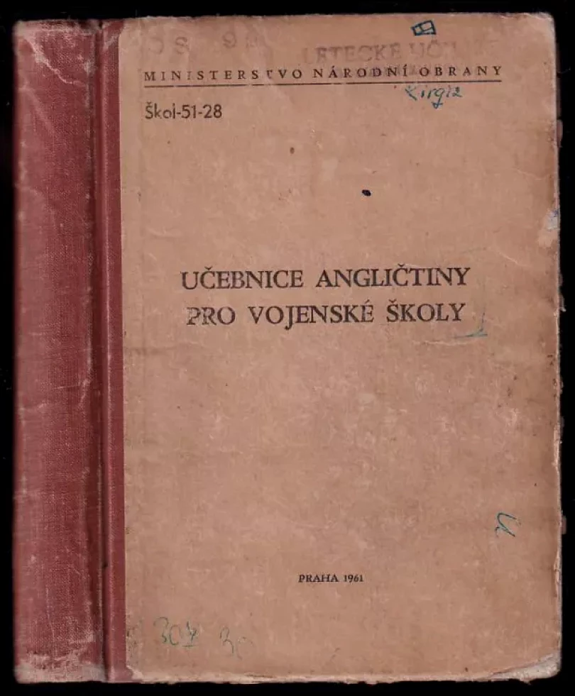 Učebnice angličtiny pro vojenské školy (, 1961)