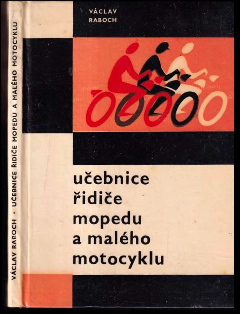 Učebnice řidiče mopedu a malého motocyklu (Václav Raboch, 1964)