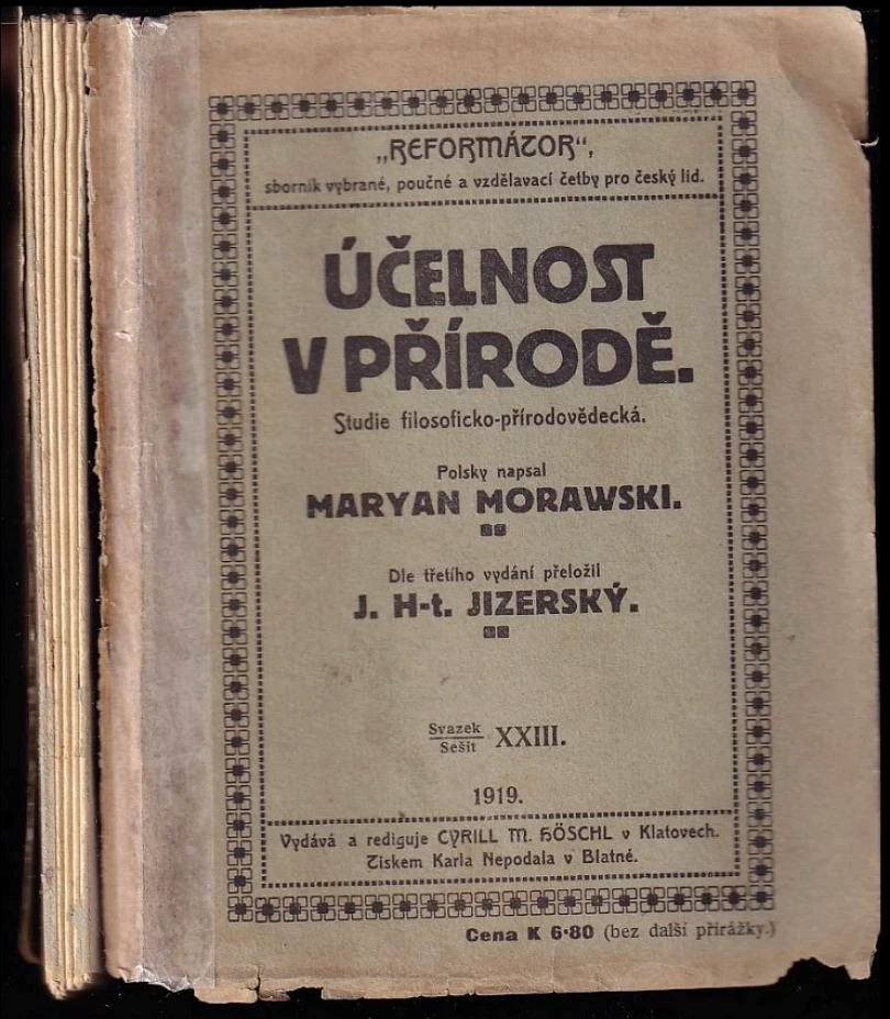 Účelnost v přírodě (Marian Ignacy Morawski, 1919)