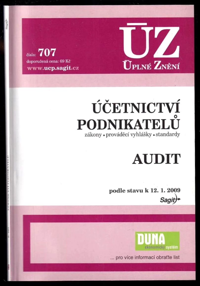 Levně Účetnictví podnikatelů (, 2009)