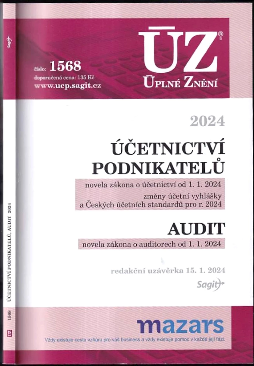 Levně Účetnictví podnikatelů (, 2024)