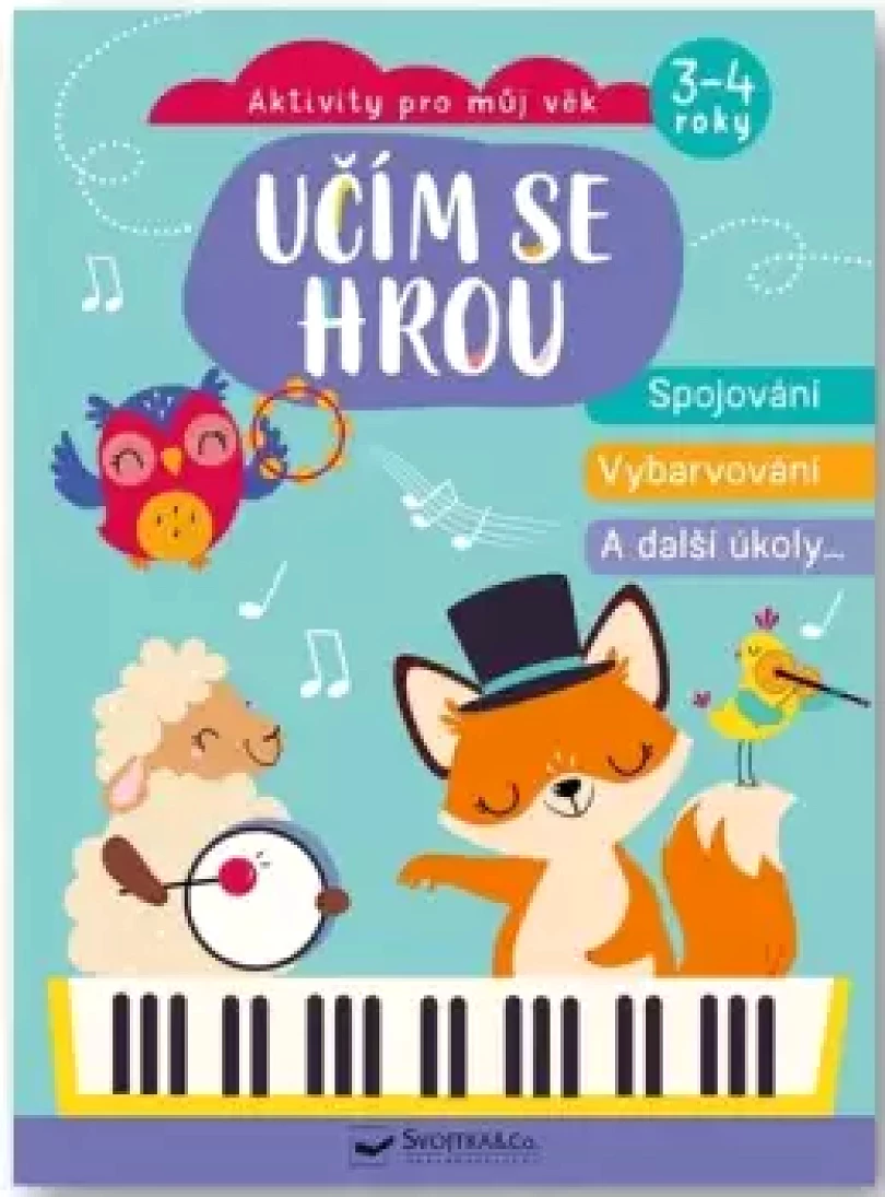 Levně Učím se hrou Spojování, vybarvování a další úkoly (, 2023)
